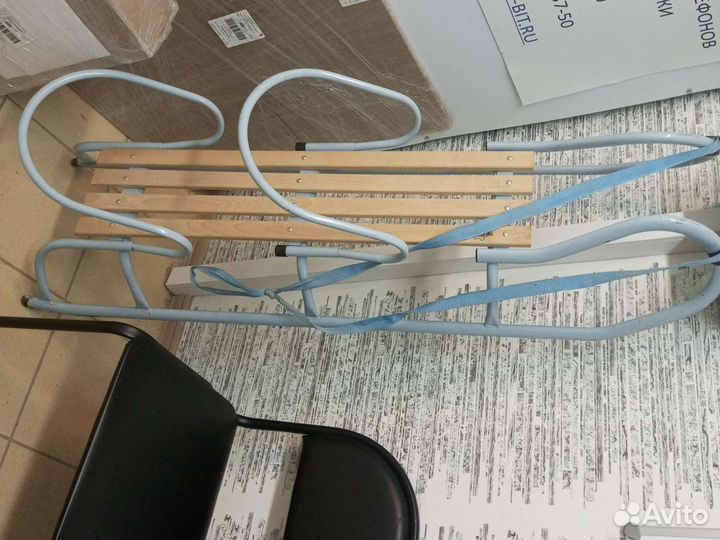 Санки двухместные