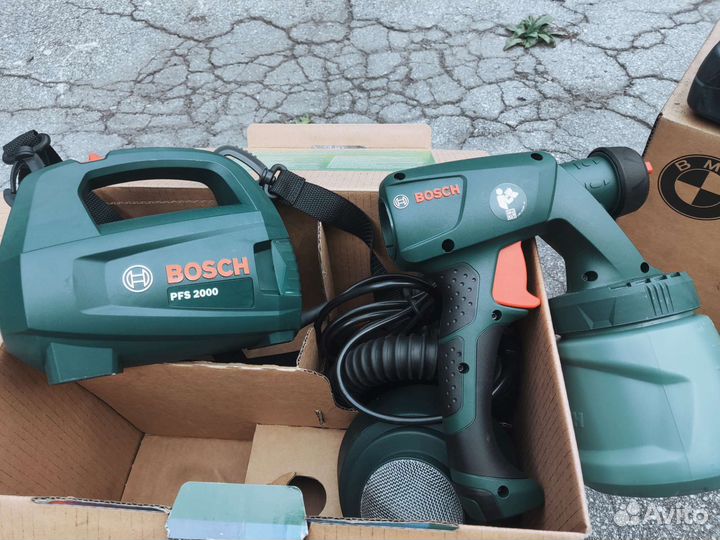 Краскопульт bosch pfs
