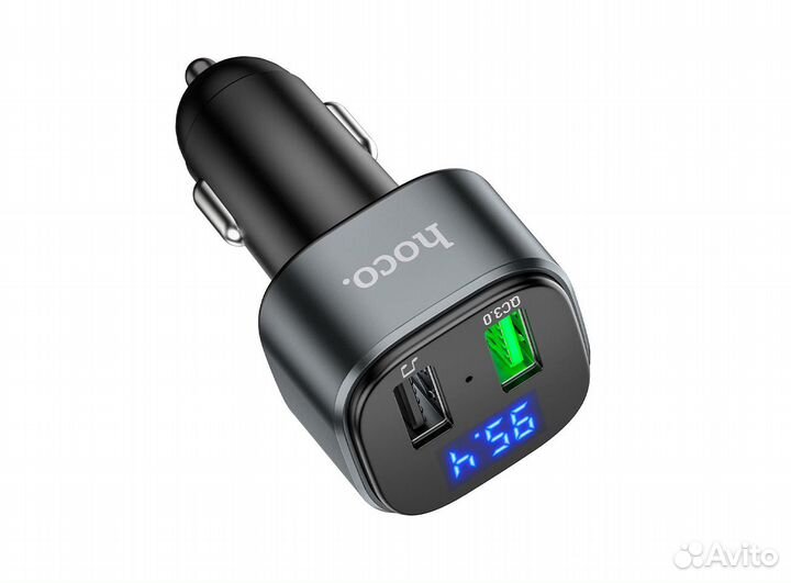 Модулятор с зарядкой и Bluetooth Hoco E67