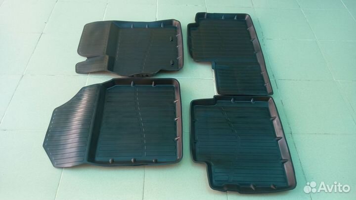Коврики резиновые toyota corolla E160 170