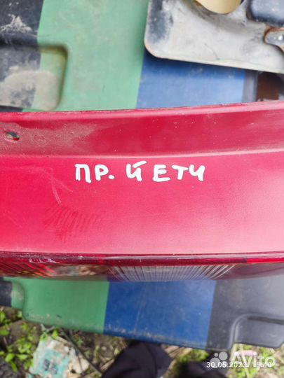 Фонарь правый Skoda Yeti