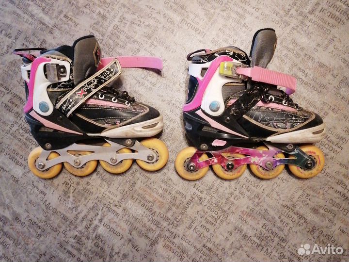 Детские ролики и защита