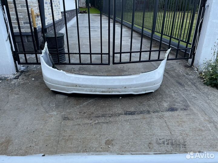 Бампера на mercedes c рестайлинг