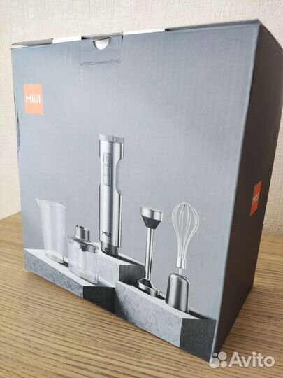 Ручной погружной блендер 4 в 1 Miui Xiaomi 1000 Вт