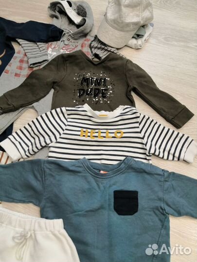 Детские вещи от 3 до 9 мес(в основном на 6 м +/)