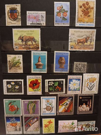 Почтовые марки Франции коллекция (часть 4)