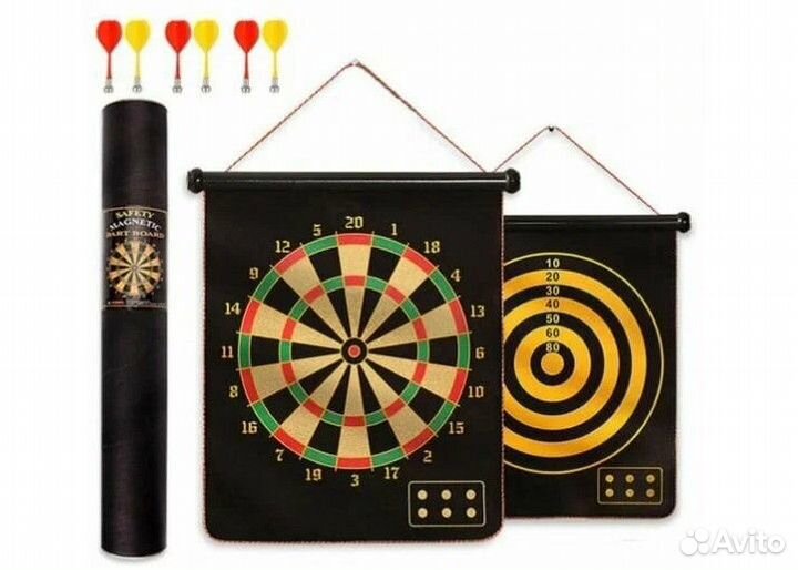 Дартс магнитный мягкий