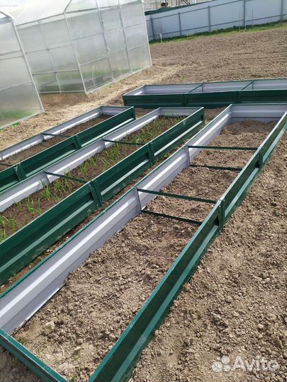 Грядки оцинкованные с полимерным покрытием