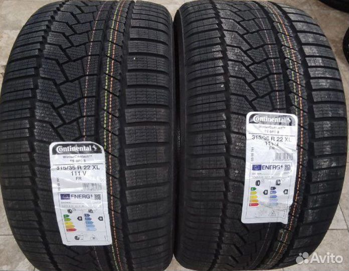 Continental ContiWinterContact TS 860S 275/40 R22 и 315/35 R22 111V
