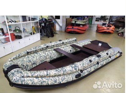 Надувная лодка solar-470 super JET tunnel (RIB)