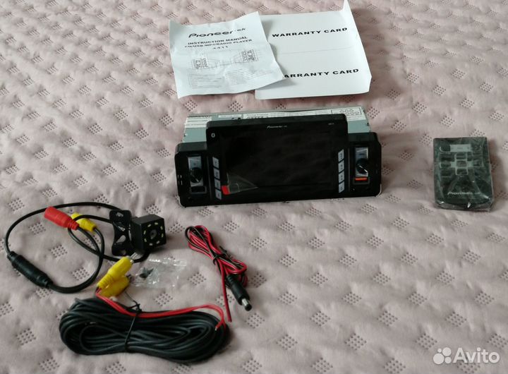 Автомагнитола с Bluetooth pioneer.ok GB 4411