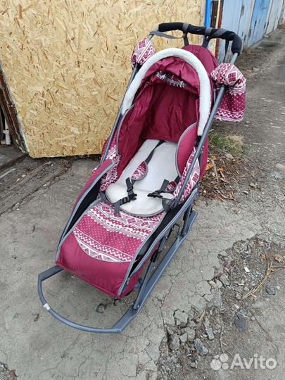 Санки коляска