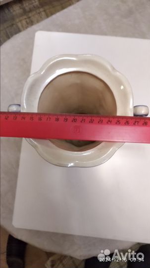 Ваза для цветов керамическая