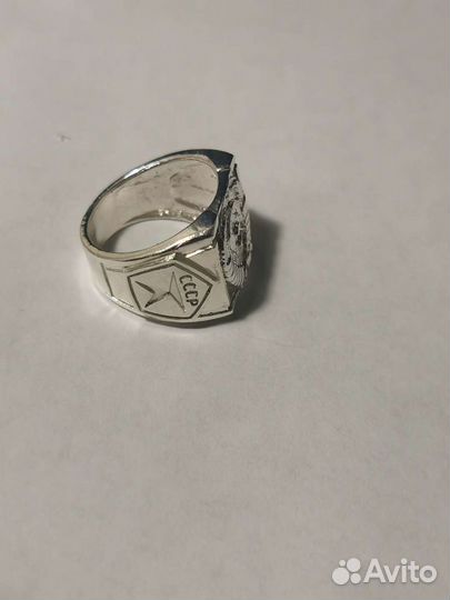 Мужская печатка серебро 925