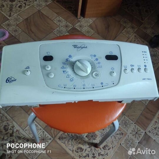 Панель управления и з/п от Ст. Маш. whirlpool awt