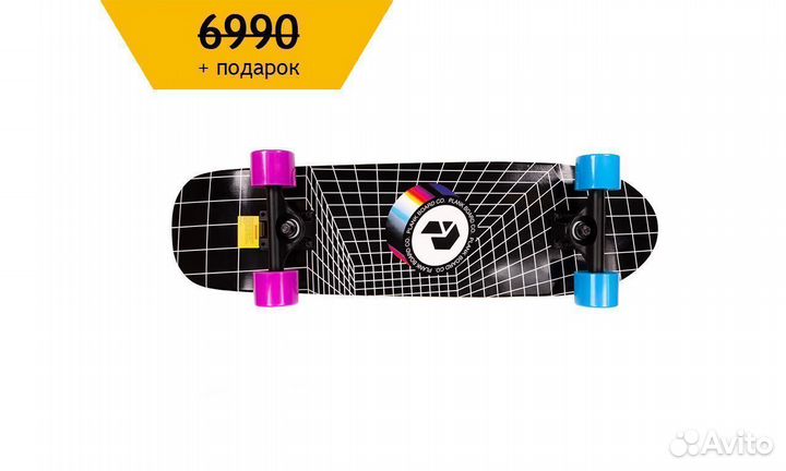 Новый круизер скейт Plank Cubick 27