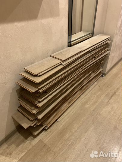 Ламинат б/у