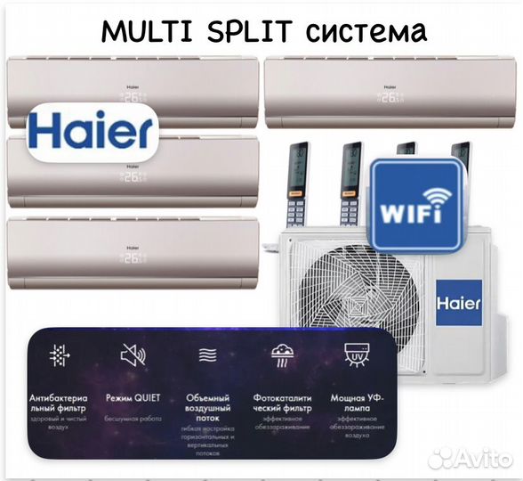Мульти сплит-система Haier