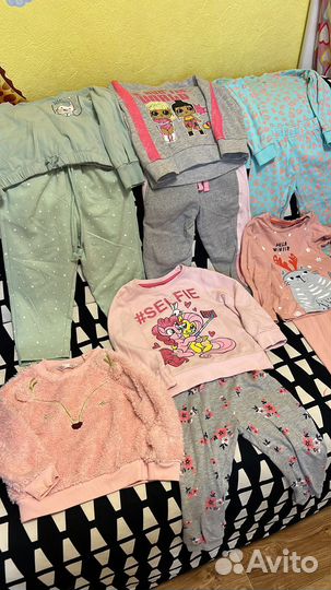 Вещи на девочку 92-104 пакетом