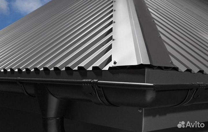 Оцинкованный профнастил С21 6х1,05м