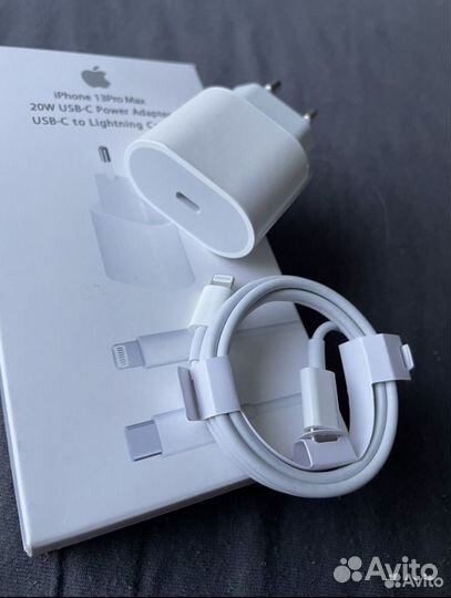 Зарядка для iPhone 20w с проводом