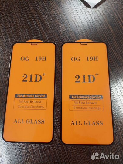 Защитное стекло iPhone XR (2 штуки)