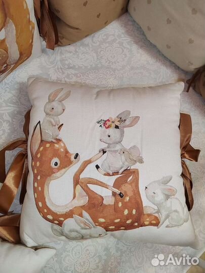 Бортики в кроватку