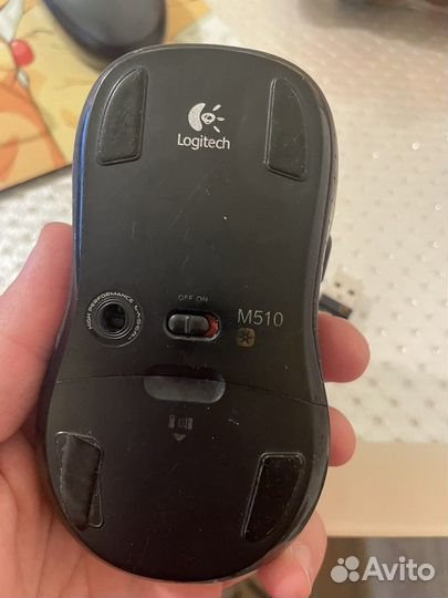 Рабочая мышь logitech M510