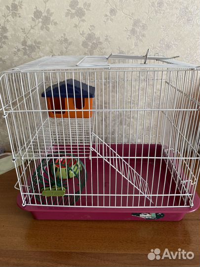 Продам клетку для хомячка