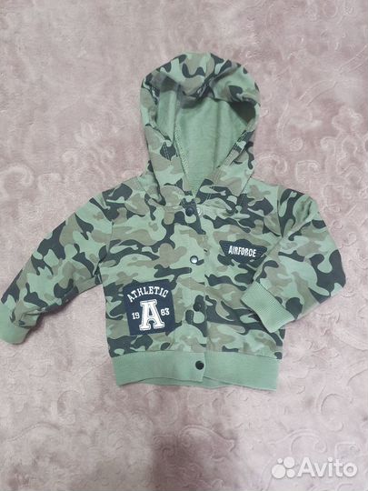 Комуфляжный костюм для новорожденных 62