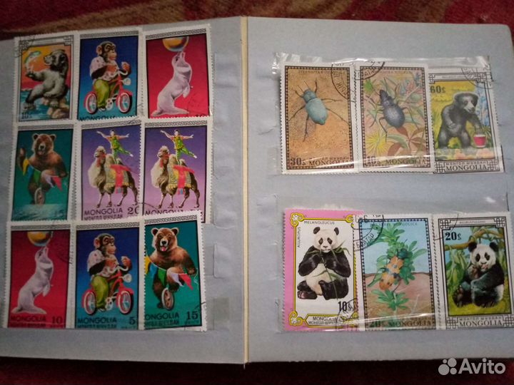 Альбом с марками СССР