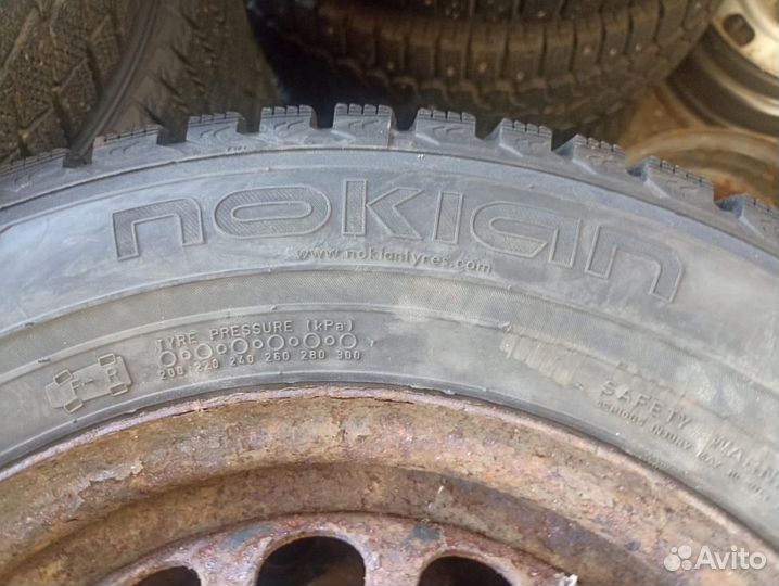 185/70 R14 Nokian Nordman 5 Зима Штампованные R14 pсd:4x100 ет:44 DIA:56.6