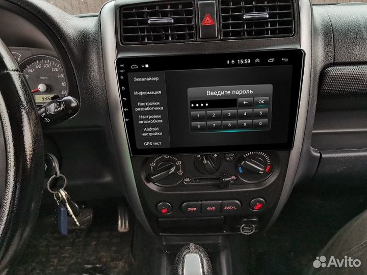 Магнитола Сузуки Джимни 3 2005-2019 Андроид