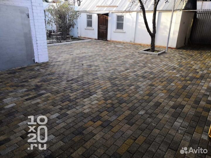 Тротуарная плитка, бордюры