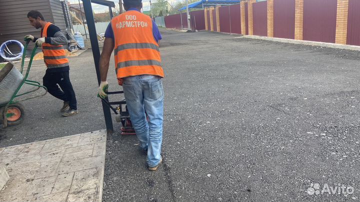 Дороги СНТ из асфальтовой крошки-Цена за м2