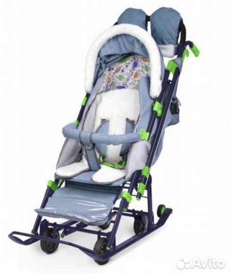 Санки коляска ника