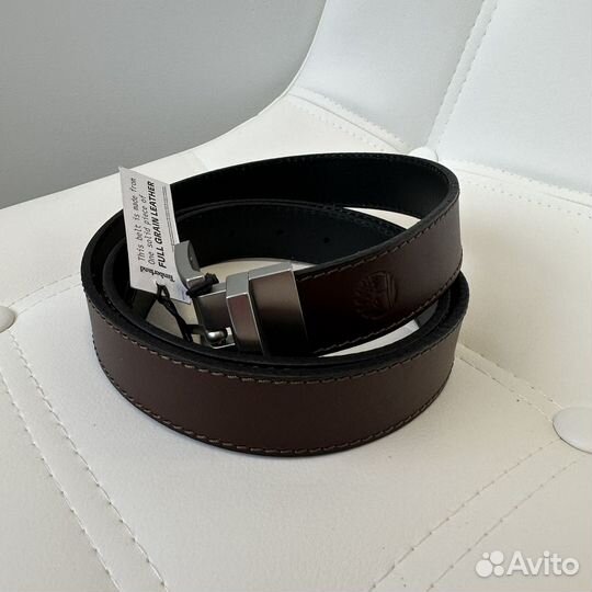 Timberland двухсторонний кожаный мужской ремень