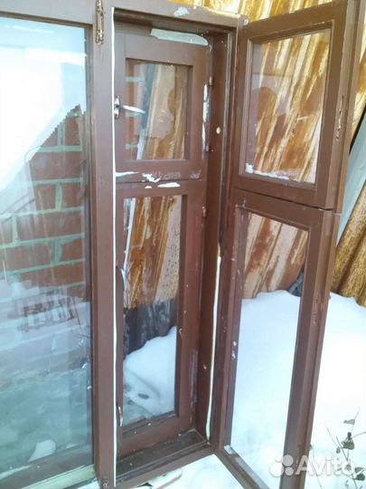 Рамы деревянные бу тройное остекление