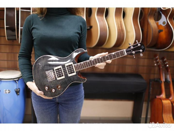 Flight Vanguard Tenor TBK - электроукулеле тенор с