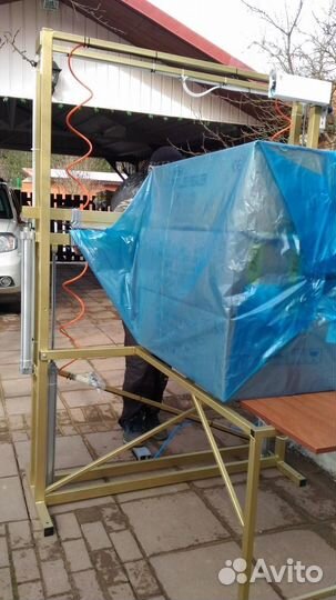 Упаковка в пленку больших коробов