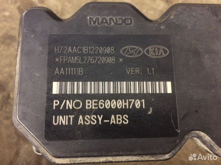 Блок ABS Solaris, Rio