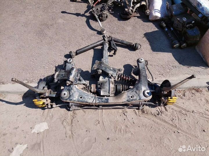 Задняя подвеска Audi A4 B5 Ауди А4 Б5 кватро