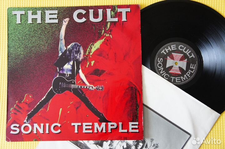 Cult – Sonic Temple UK-1989-LP Англия