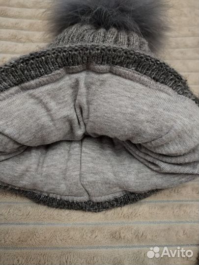Шапка для мальчика утеплённая
