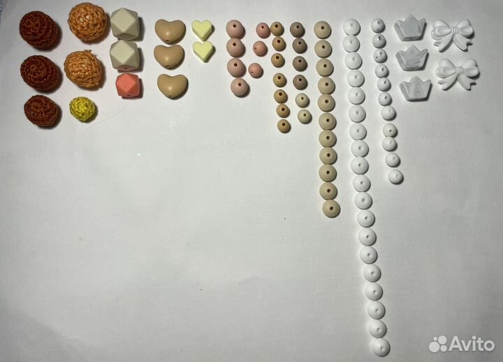 Силиконовая и деревянная фурнитура