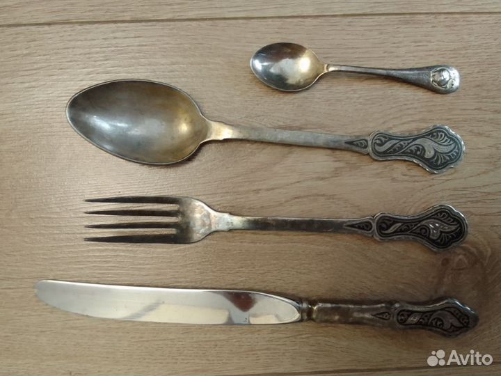 Серебро 875 набор