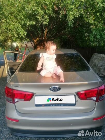 Kia Rio 1.6 AT, 2015, 128 000 км