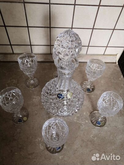 Графин с рюмками Богемия