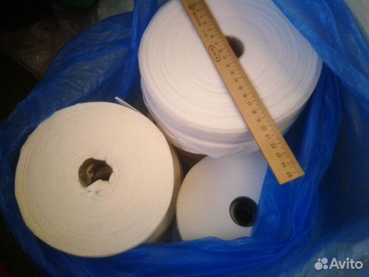 Лента окантовочная х/б (обтачка ).100-200 м х 20мм