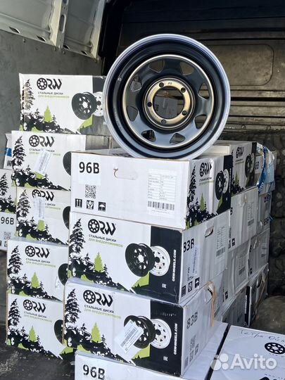 ORW стальные диски УАЗ 5х139.7 R15 УАЗ ет -19